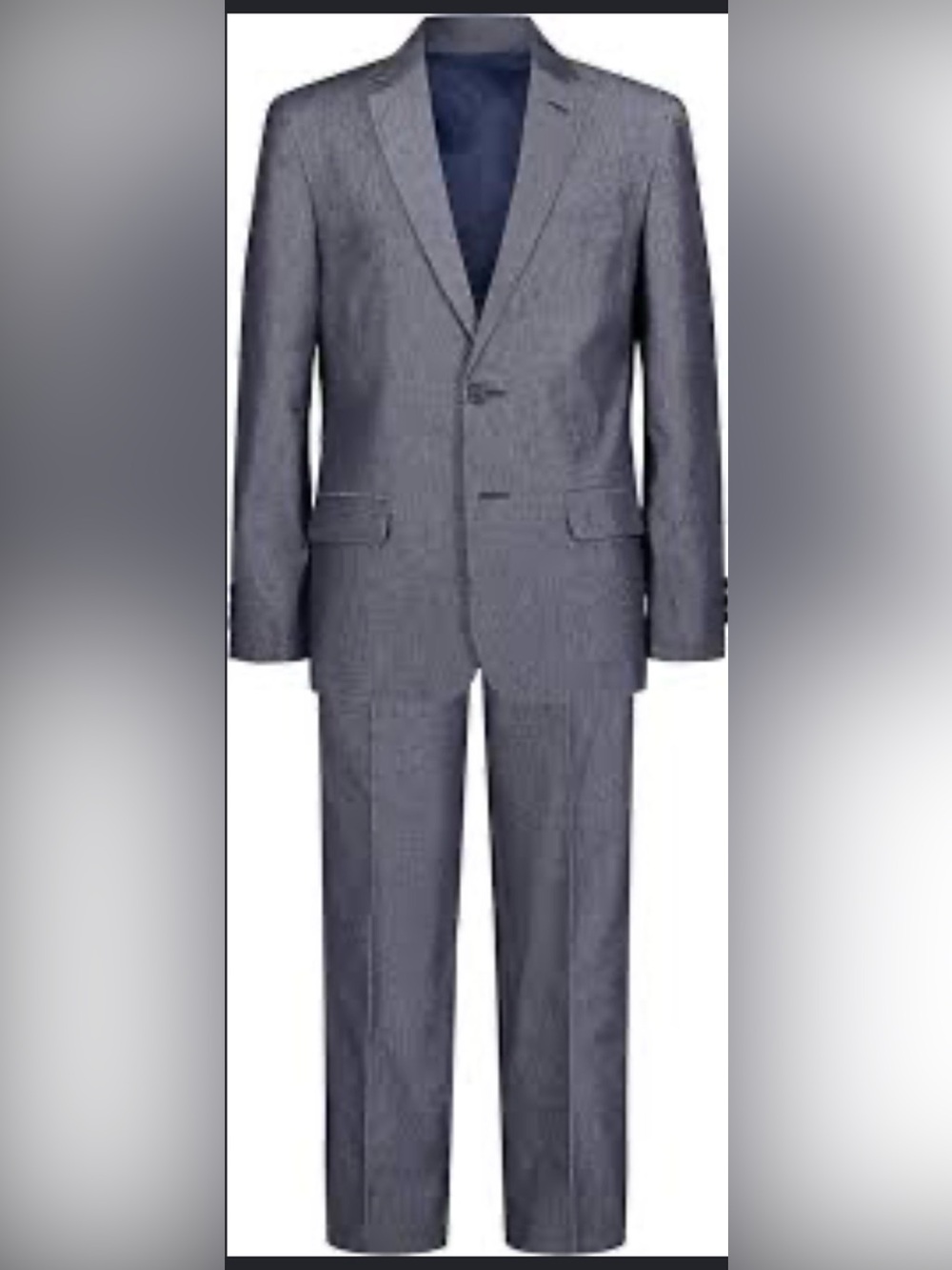 Boys Nautica suit sz- 16 - Flag Blue Iridescent